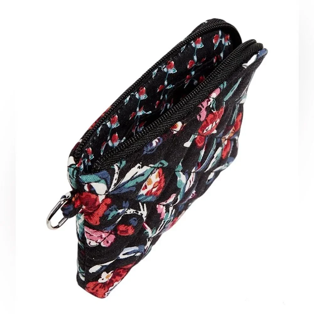 Vera Bradley Coin Purse in Perrineals Noir